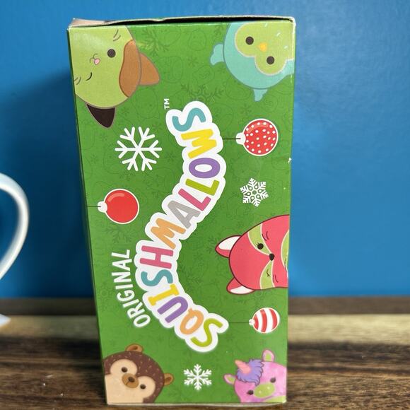 Kurt Adler Kelly Toys Squishmallows Ornament Malcolm the Red Spotted Mushroom - Picture 4 of 8